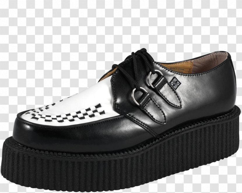 T.U.K. Brothel Creeper Shoe Suede Sneakers - Platform - Strap Transparent PNG