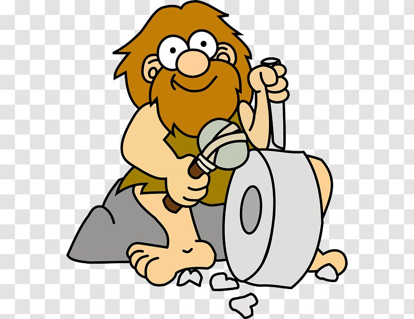 Caveman Cartoon Clip Art - Invention Images Transparent PNG