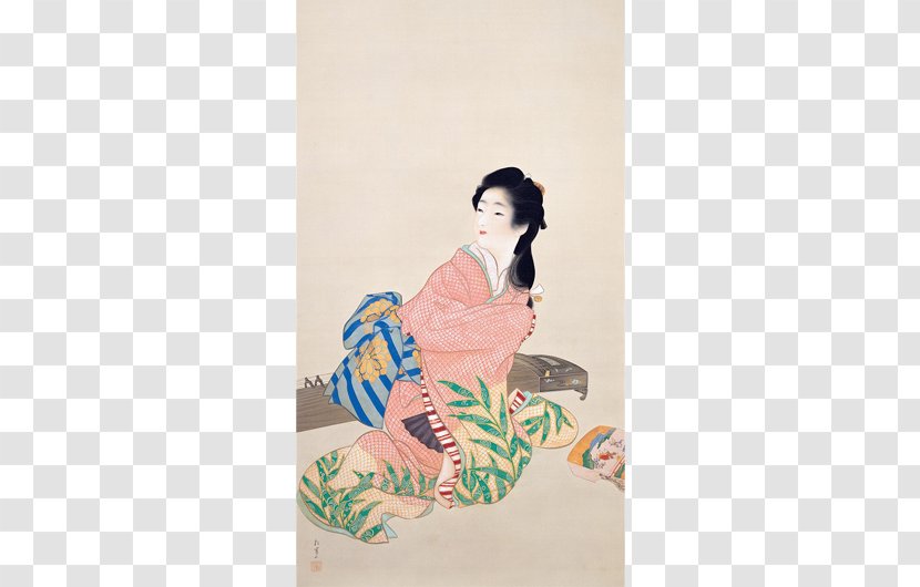 Adachi Museum Of Art Nihonga Bijin-ga Painting Painter - Woman Transparent PNG