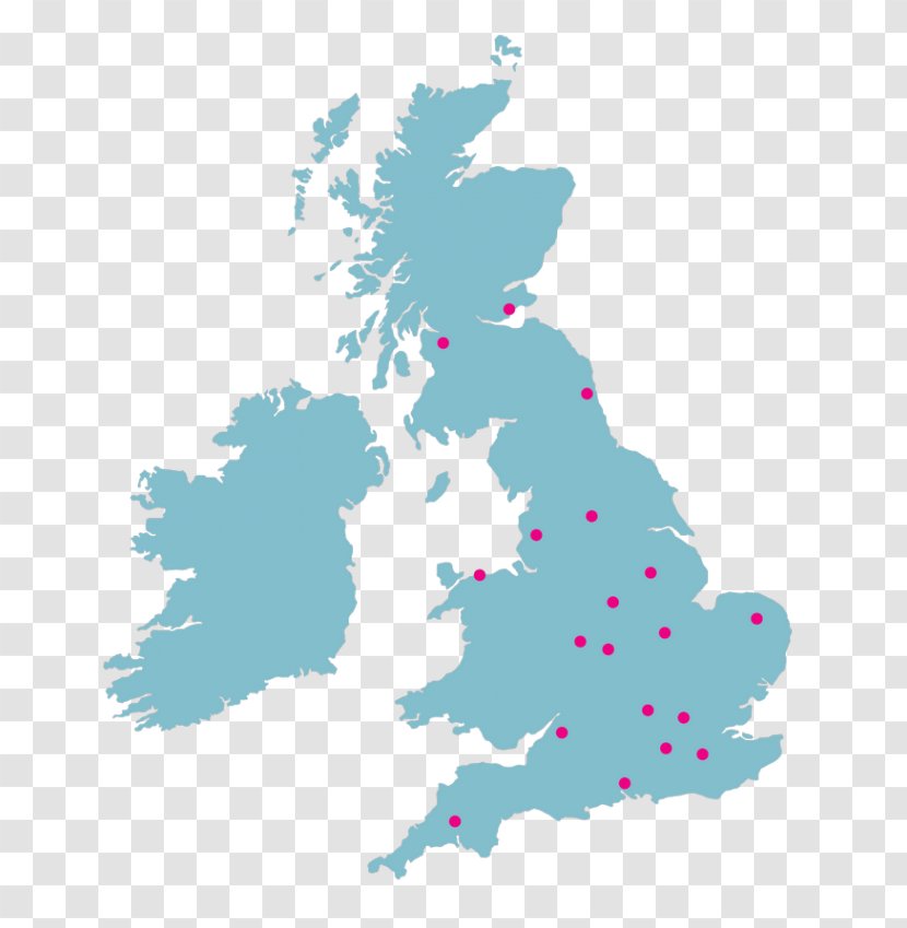 British Isles Great Britain Vector Graphics Map - United Kingdom Transparent PNG