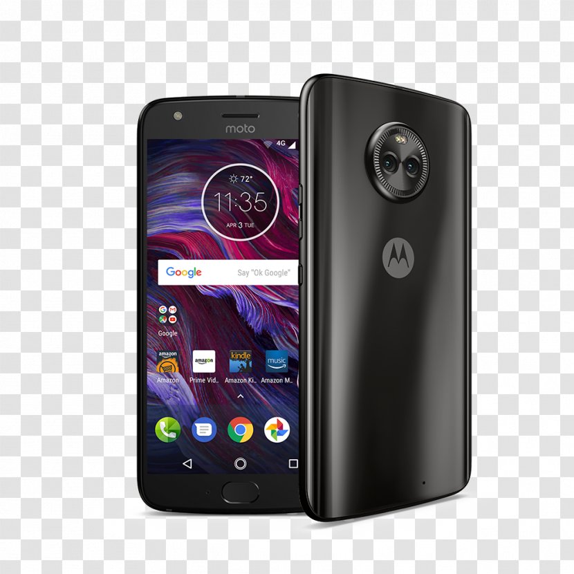Lenovo Smartphone Motorola Moto X (4th Gen.) - Mobile Phone Accessories - 32 GBSuper BlackUnlockedGSM AndroidSmartphone Transparent PNG