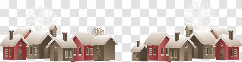 Cute Christmas House - Bottle - Product Design Transparent PNG