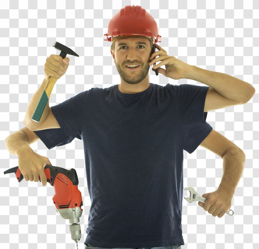 Handyman Plumbing Architectural Engineering Home Repair Seal - Tool - Headgear Transparent PNG