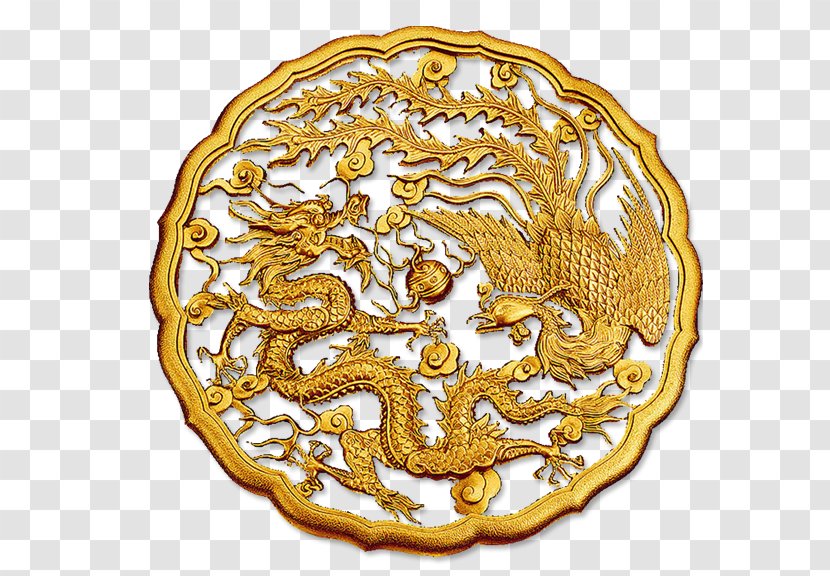 China Fenghuang Chinese Dragon Phoenix Mythology - Yin And Yang Transparent PNG