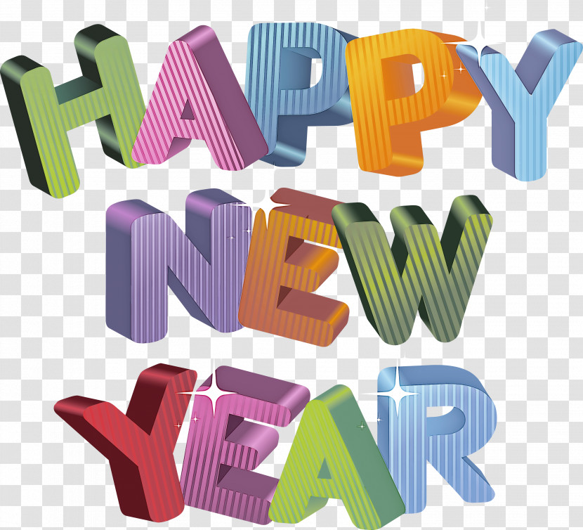 Happy New Year New Year Transparent PNG