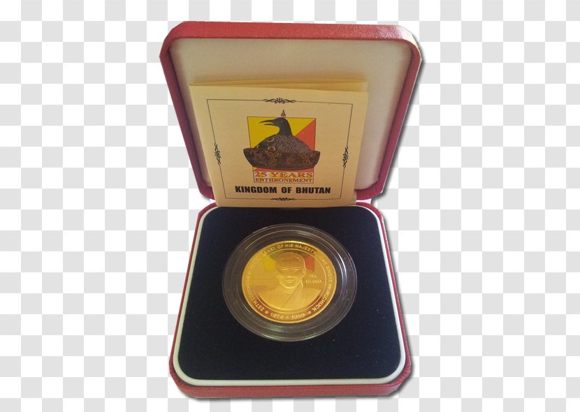 Commemorative Coin Bhutan Gold Silver - As An Investment - Fifths Kings Coronation Transparent PNG