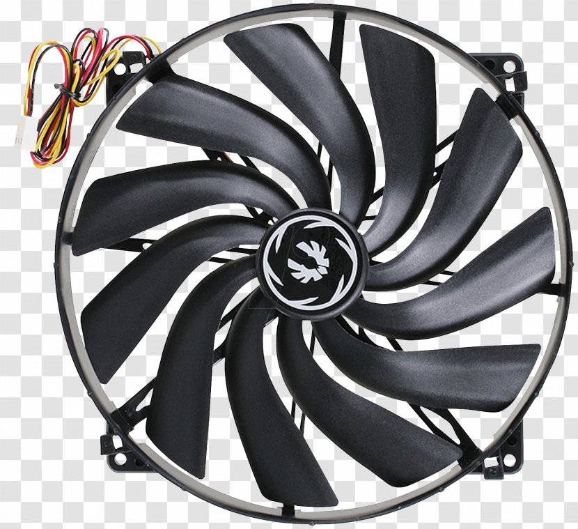 Computer Cases & Housings BitFenix Co. Ltd. Spectre All Black 200mm Case Fan System Cooling Parts Transparent PNG