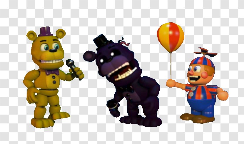 Five Nights At Freddy's 4 Animatronics Fnaf World Adventure - Puppet Transparent PNG