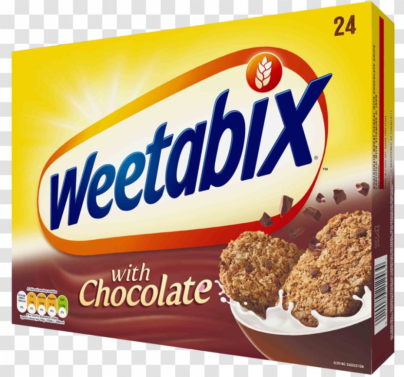 Breakfast Cereal Weetabix Limited Whole Grain - Chocolate Chip Transparent PNG