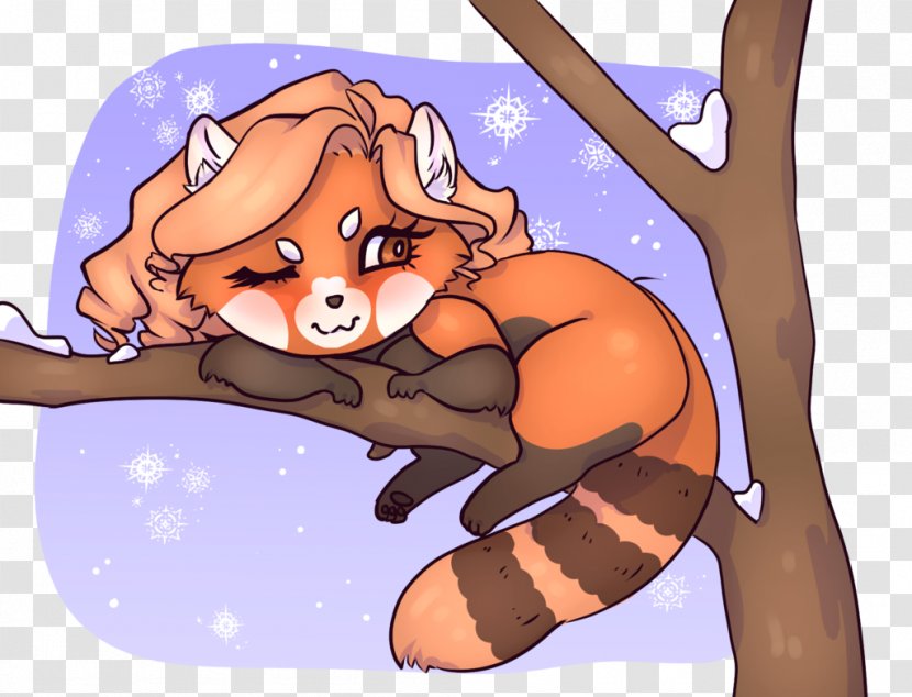 Artist Cat Red Panda - Cartoon Transparent PNG