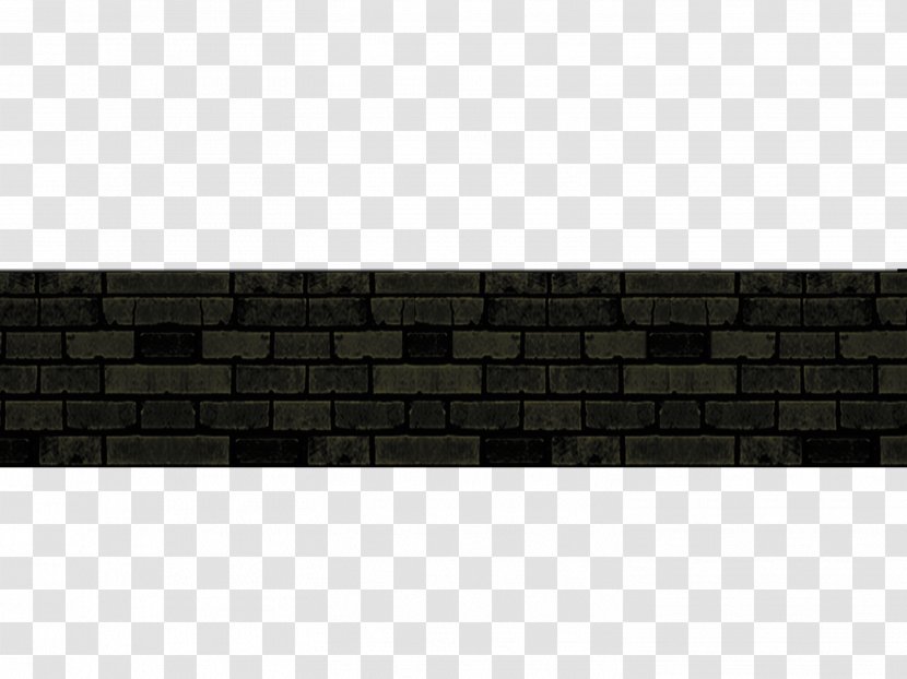 Black And White Material Pattern - Monochrome - Brick Texture Transparent PNG