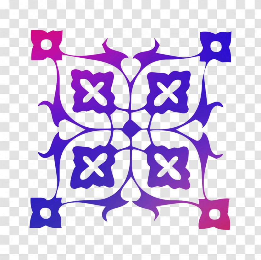 Visual Arts Clip Art Line Symmetry Pattern - Violet Transparent PNG