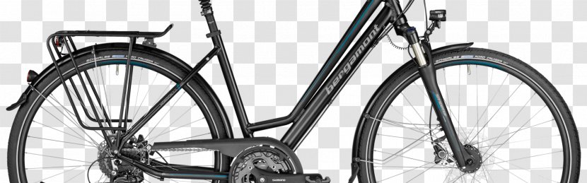 City Bicycle Trekkingrad SunTour Shimano Deore XT - Electric Transparent PNG