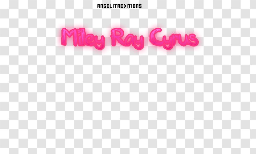 Pink M Product Font Love - Miley Cyrus Face Transparent PNG