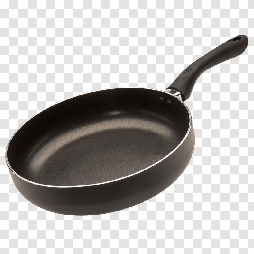 Frying Pan Non-stick Surface Cookware Cooking - Cast Iron Transparent PNG