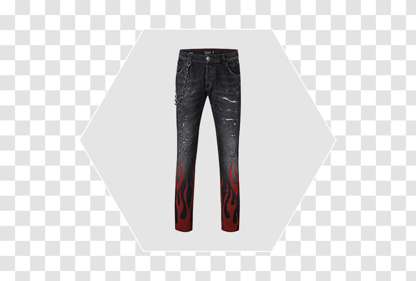 Jeans Denim - Philipp Plein Transparent PNG