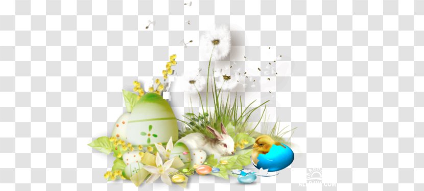 Easter Bunny Egg Resurrection - Flower Transparent PNG