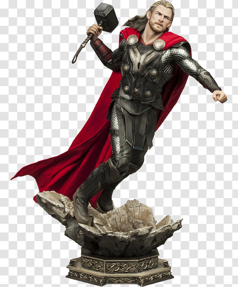 Thor Fandral Volstagg Marvel Cinematic Universe Statue - Sideshow Collectibles Transparent PNG