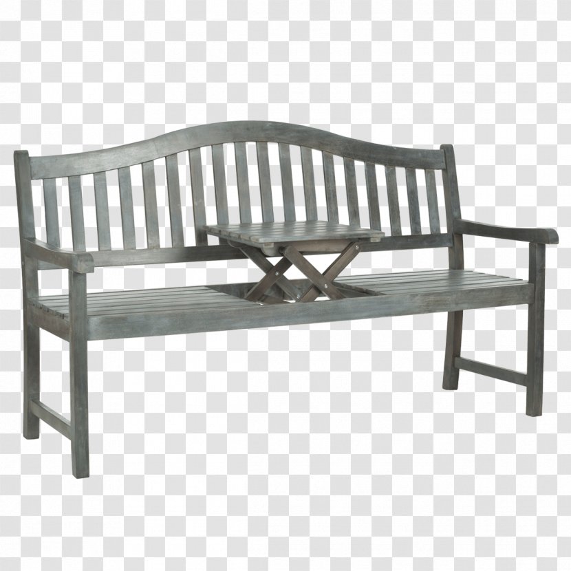 Table Bench Garden Furniture - Deck - Outdoor Transparent PNG