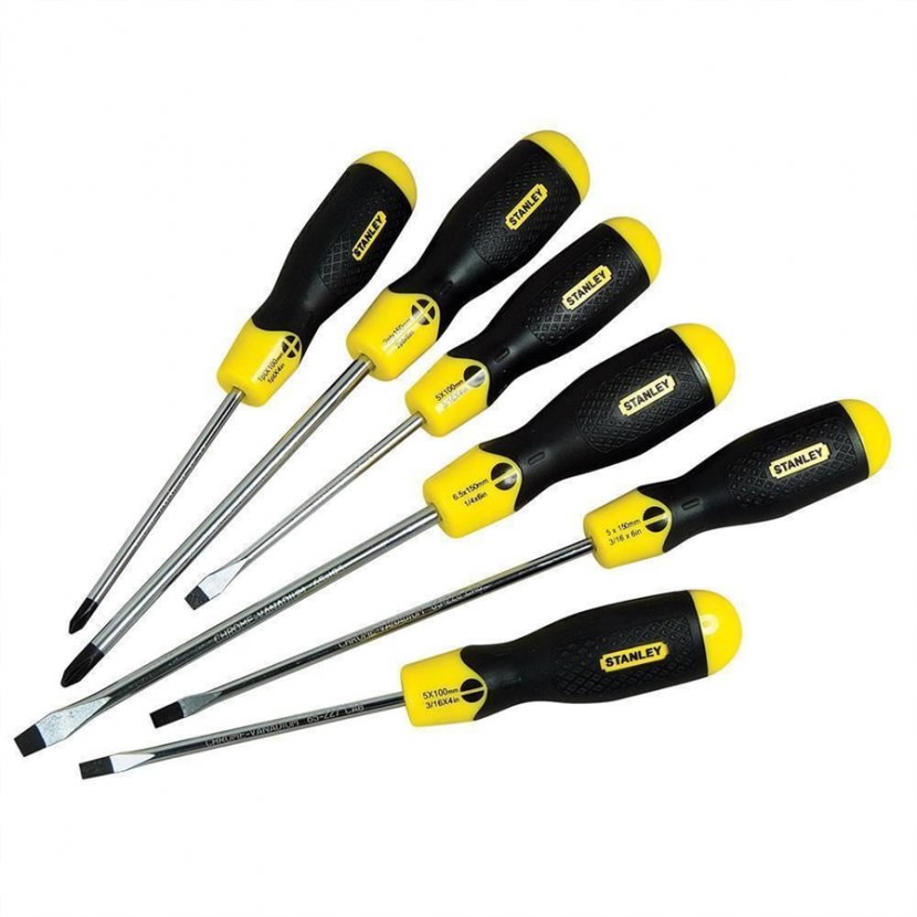 Stanley Hand Tools Screwdriver Black & Decker - Utility Knives Transparent PNG