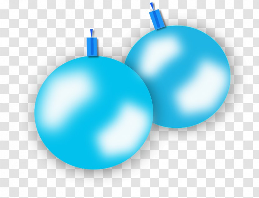 Christmas Photography - Blue - Ball Transparent PNG
