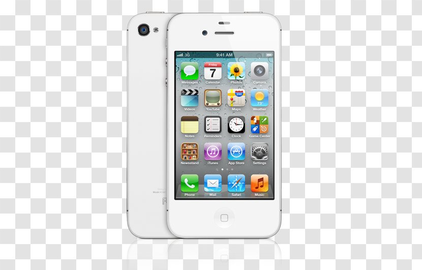 IPhone 4S 3GS 5 Apple - Mobile Device - Hand Holding Phone Transparent PNG
