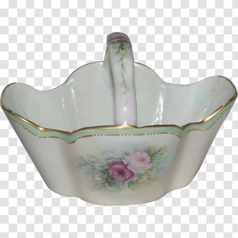 Porcelain Tableware - Ceramic - Hand Painted Rose Transparent PNG