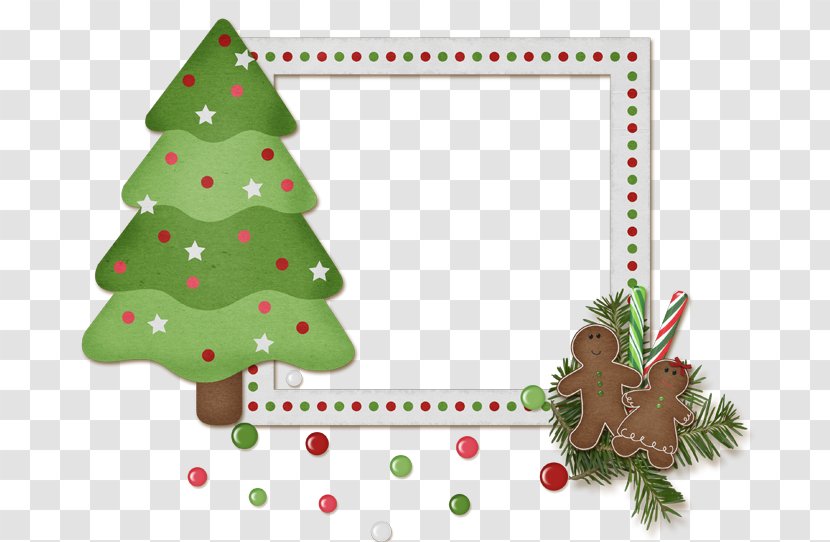 Christmas Tree Picture Frames Day Image - Evergreen - Floral Frame Transparent PNG