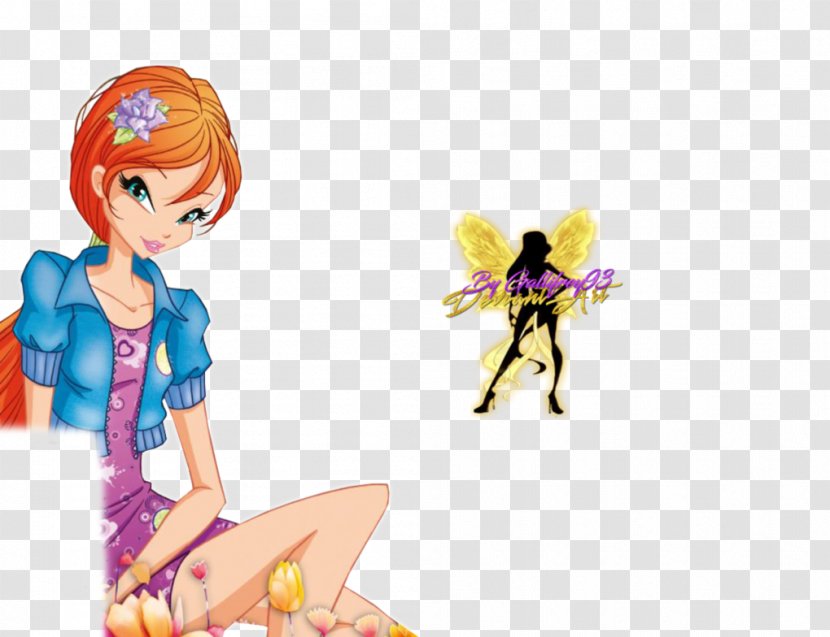Bloom Stella Musa Roxy Drawing - Frame - World Of Winx Transparent PNG