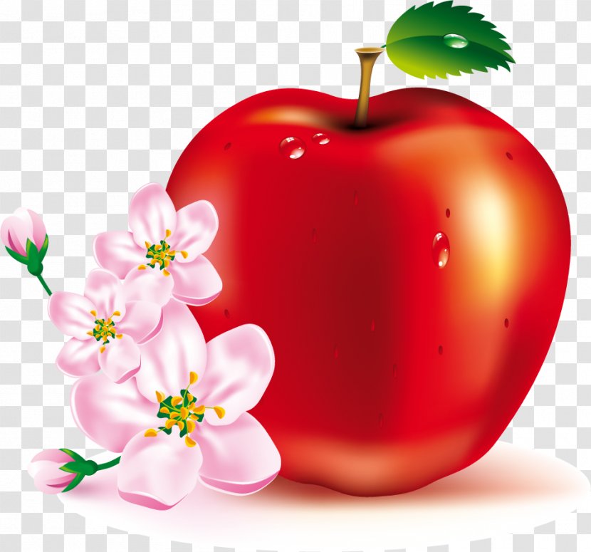Fruit Apple Strawberry Clip Art - Natural Foods - Dates Transparent PNG
