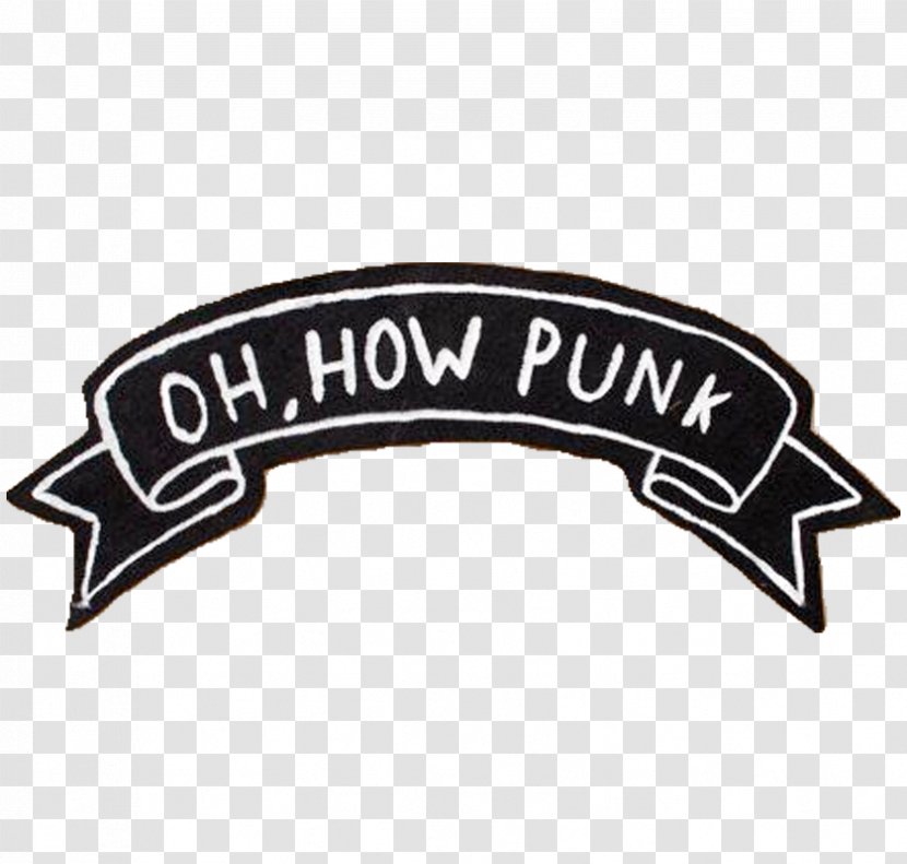 Embroidered Patch Iron-on Punk Rock Clothing Embroidery - Sewing - Jacket Transparent PNG