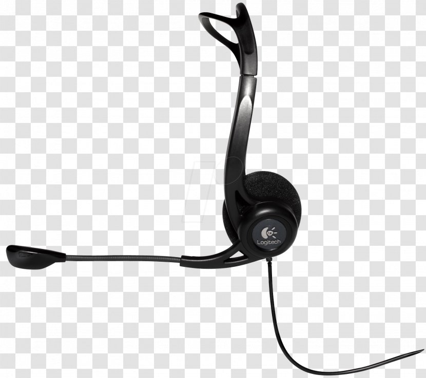 Microphone Digital Audio Headphones Logitech USB - Technology Transparent PNG
