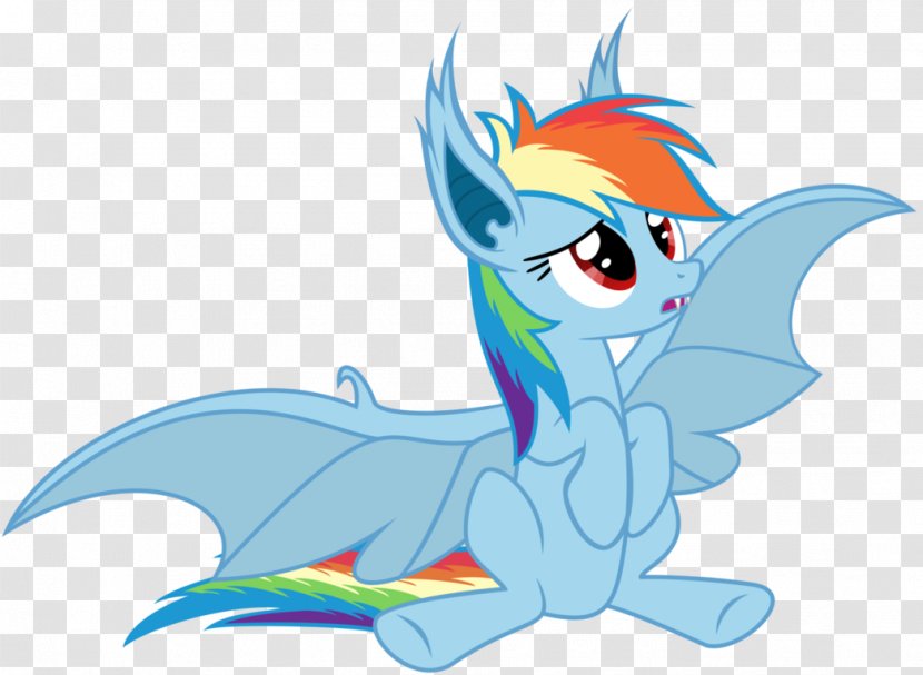Rainbow Dash My Little Pony: Friendship Is Magic Fandom Rarity - Watercolor - Blue Pony Transparent PNG