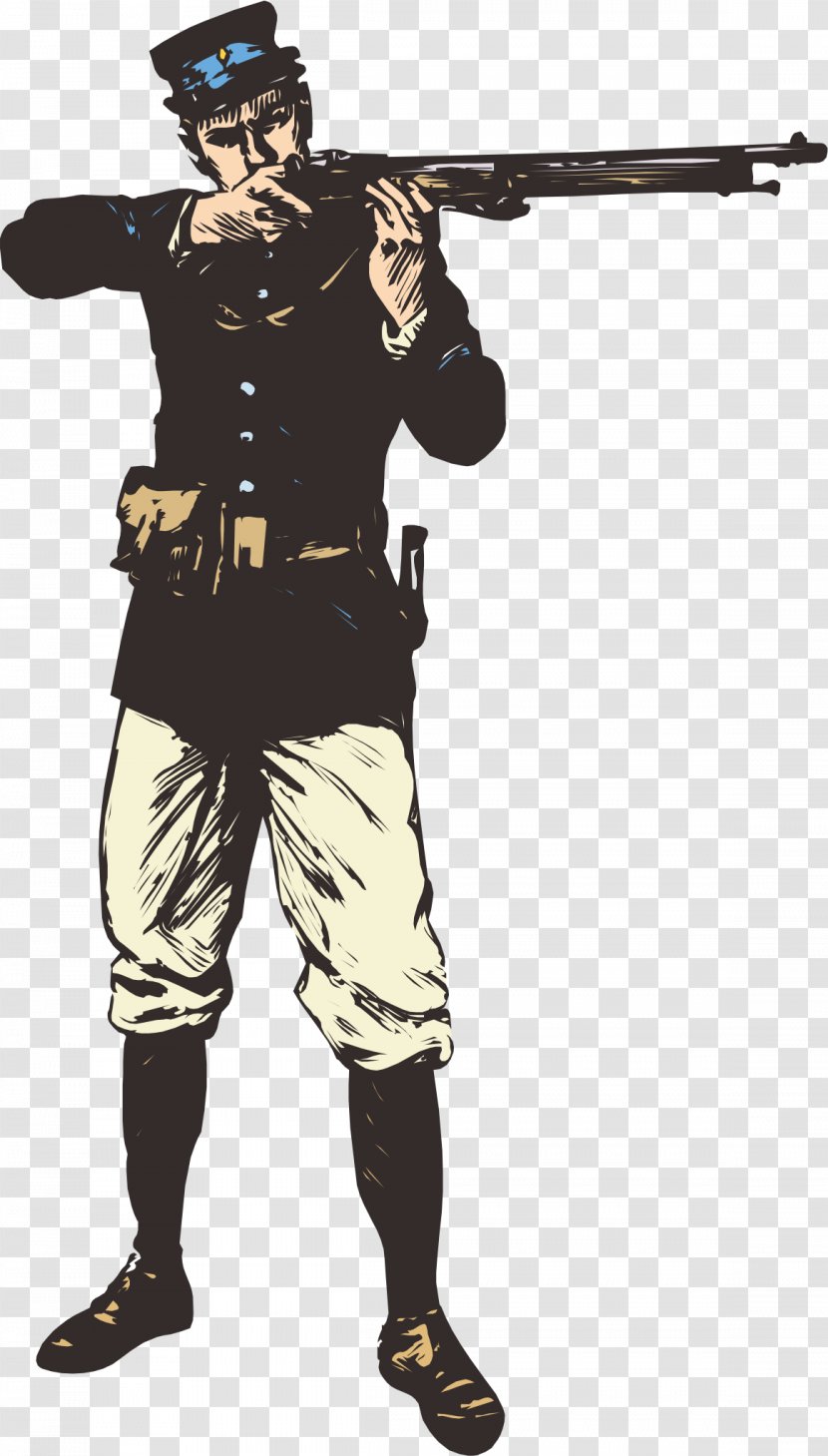 Soldier Salute Clip Art - Military Police - Soldiers And Transparent PNG