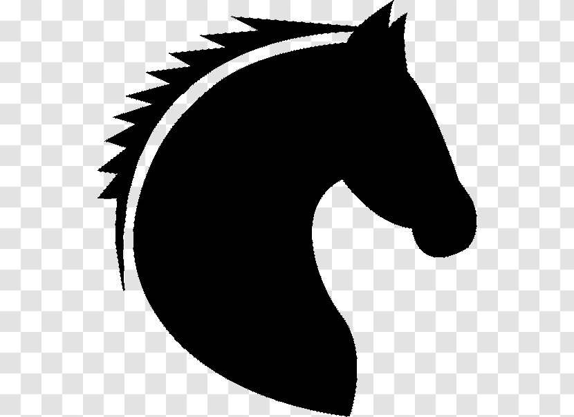 Horse Head Mask Silhouette - Cat Like Mammal Transparent PNG