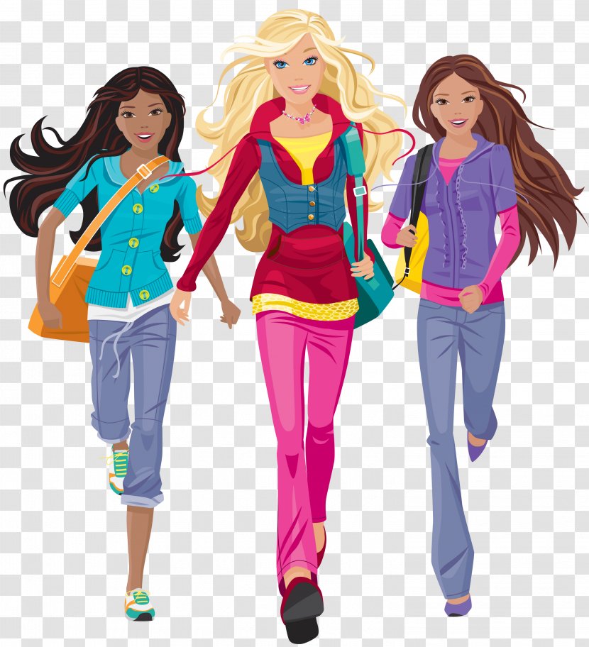 Coloring Book Colouring Games And Drawing Painting Barbie - Fashion Design Transparent PNG