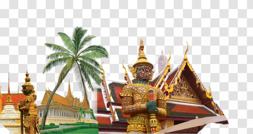 Thailand Temple Icon - Southeast Asia - Tourist Attractions Creatives Transparent PNG