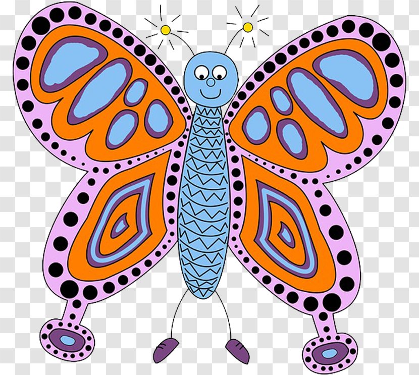 Clip Art Butterfly Animal Figure Transparent PNG