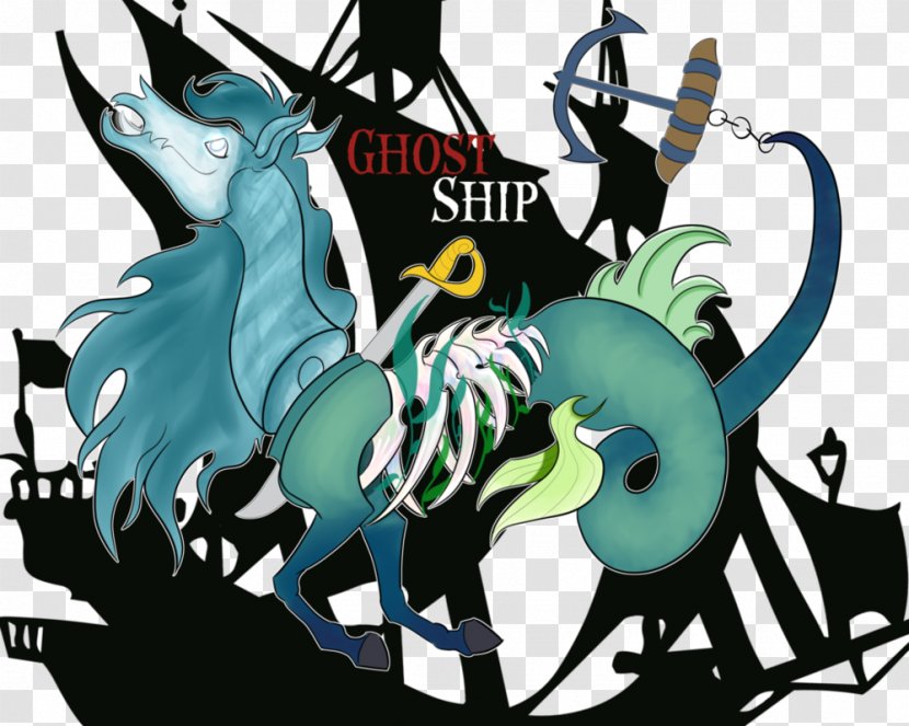 Image Drawing Illustration Silhouette DeviantArt - Adventure - Ghost Ship Transparent PNG