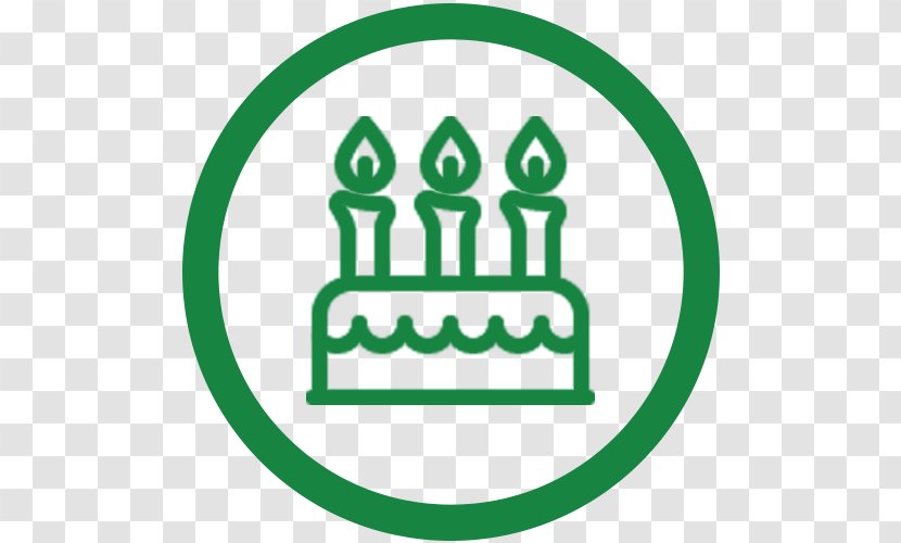 Birthday Cake Calendar Date Symbol - Green Transparent PNG