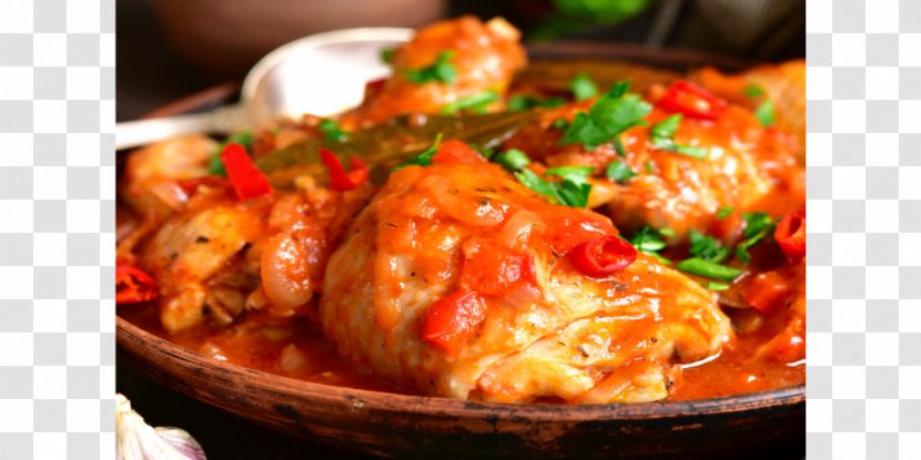 Cacciatore Chicken Chakhokhbili Portuguese Cuisine Recipe - Tomato Transparent PNG