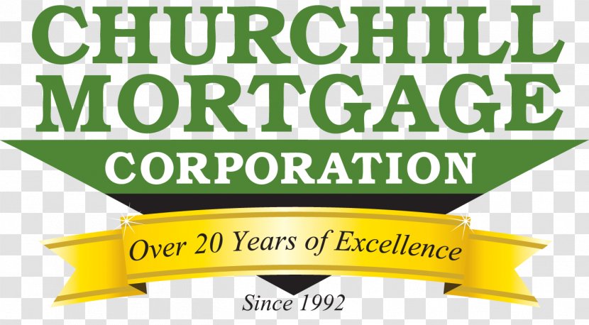 Mortgage Loan Refinancing Logo Brand - Churchill Transparent PNG
