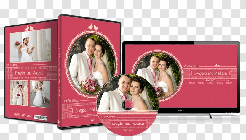 Display Advertising Brand Multimedia - Dvd Wedding Transparent PNG