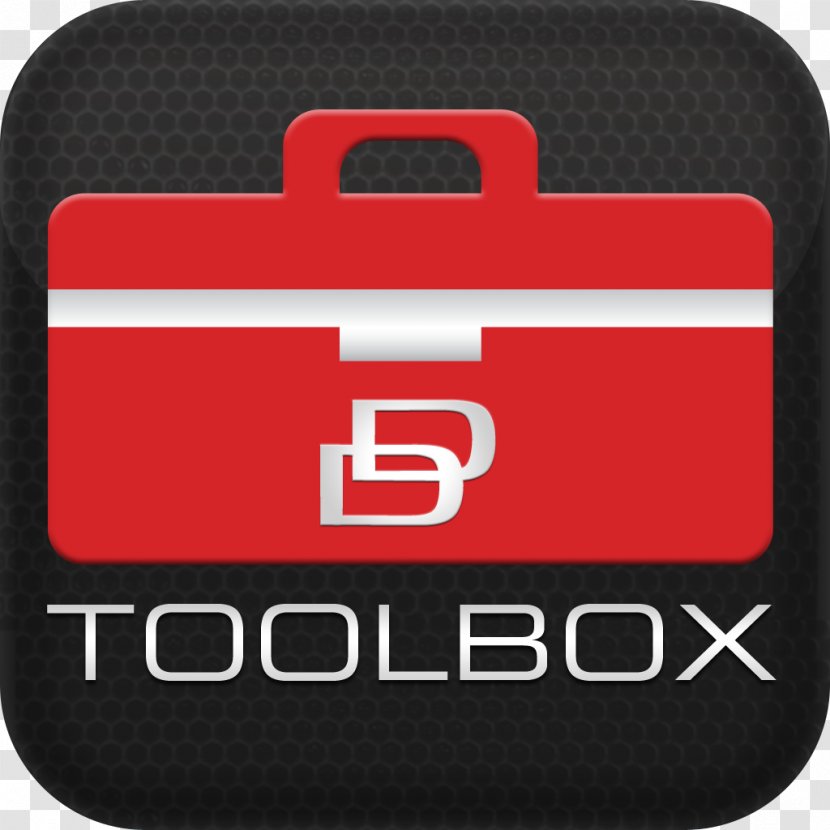 Brand Logo Technology - Red - Toolbox Transparent PNG