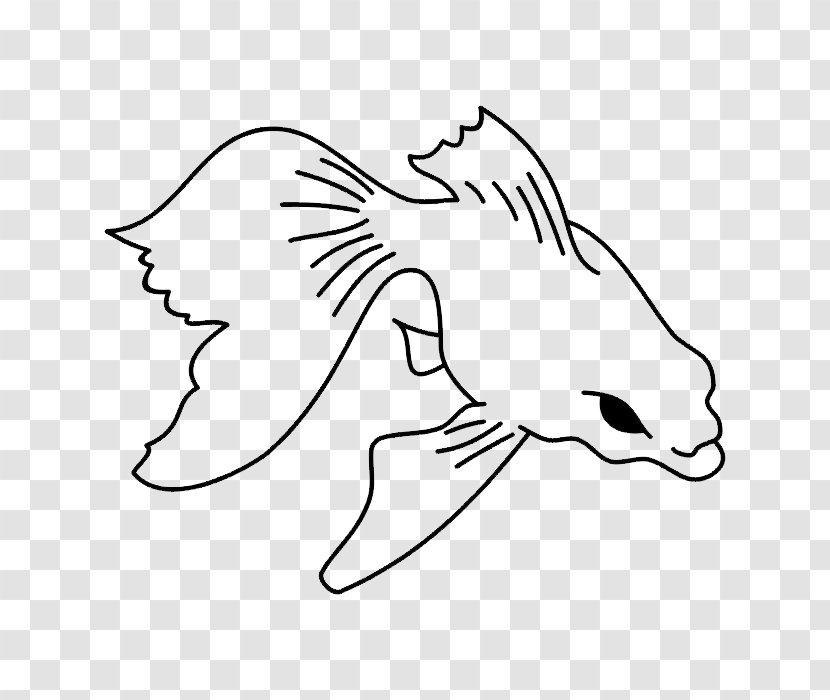 Coloring Book Flathead Catfish - Aquatic Creatures Transparent PNG