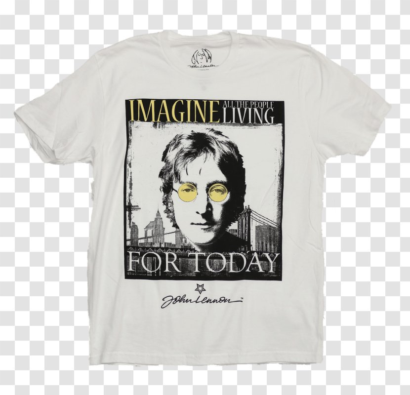 Printed T-shirt John Lennon American Printworks Screen Printing - Sleeve Transparent PNG