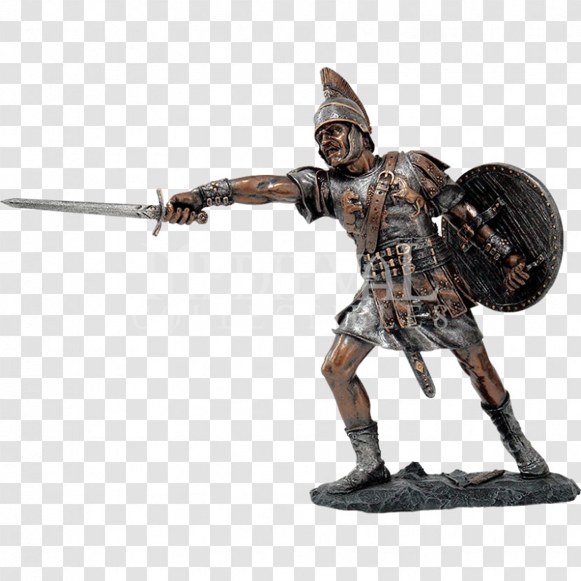 Statue Figurine Ancient Rome Roman Sculpture Army - Soldier Transparent PNG