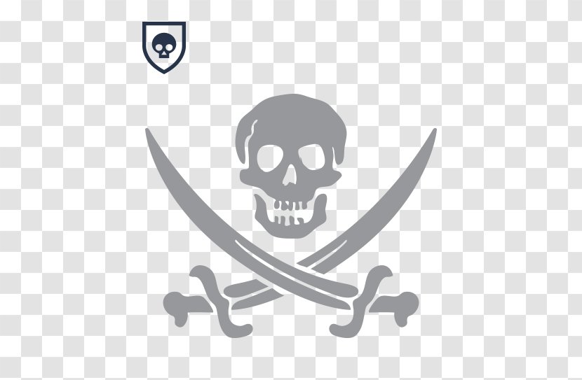 Jolly Roger Flag Piracy Jack Sparrow Decal - Poster Transparent PNG