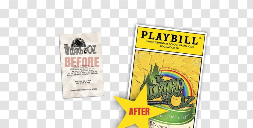 Playbill Broadway Theatre Programme - Charity Flyers Transparent PNG