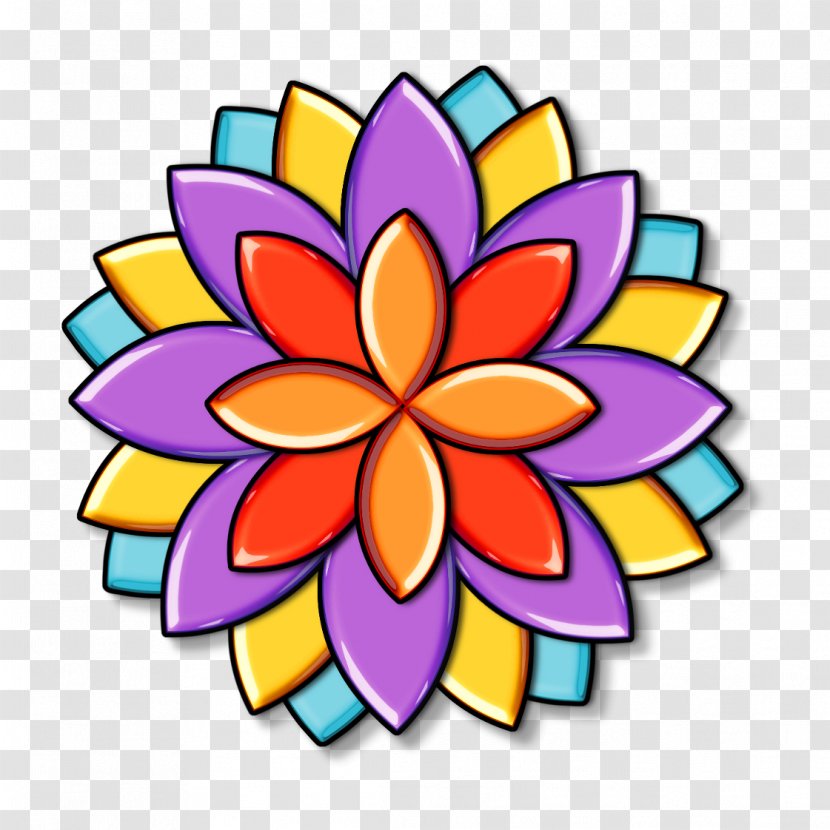 Line Symmetry Clip Art - Flower Transparent PNG